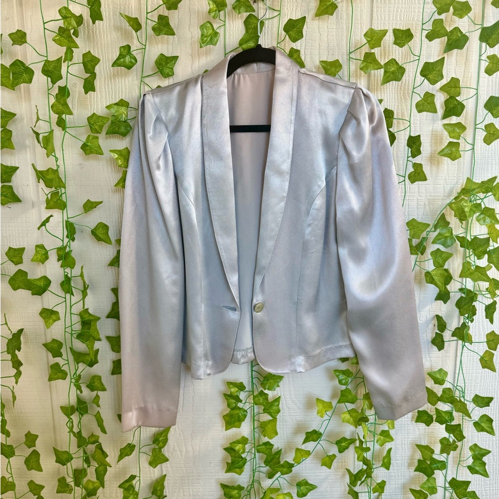 Unique Satin Silk Style Jacket